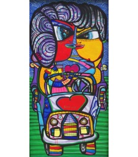 The car of love 02 Painting